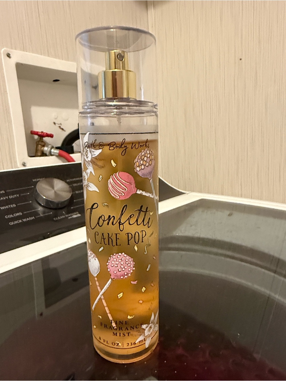 Bath & Body Works Confetti Cake Pop Fine Fragrance Mist - Gold/Pink